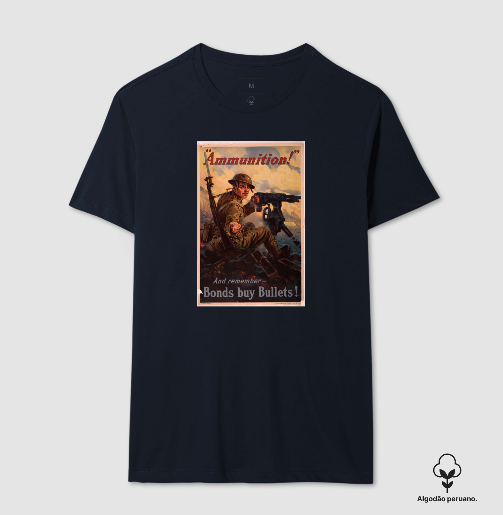 Camiseta Bonds Buy Bullets — 1918 - Imagem 5