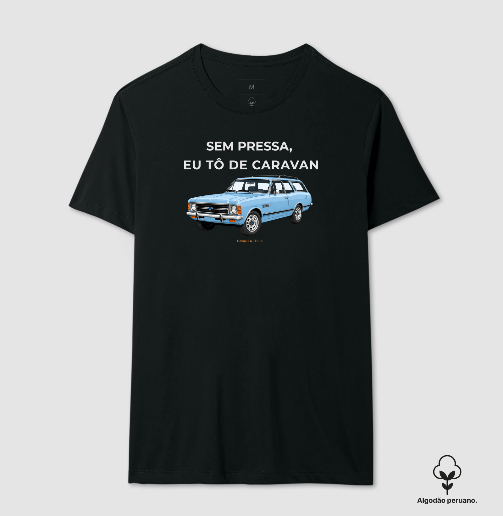 Sem pressa, eu tô de Caravan - azul claro - Imagem 2
