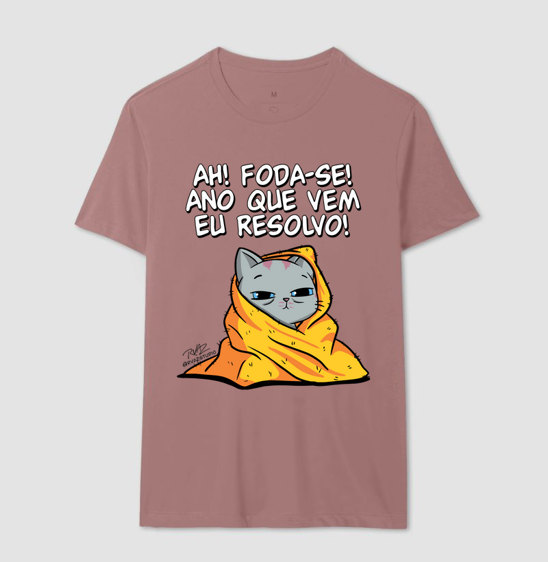 Camiseta Gato Sincero Ano que vem - Imagem 16