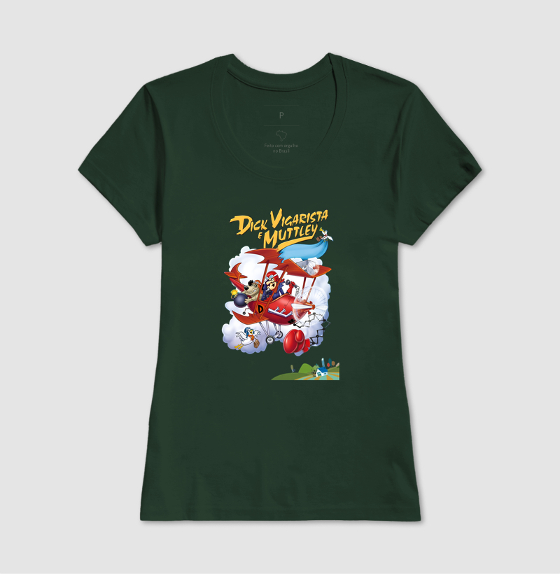 Camiseta Dick Vigarista e Muttley - Imagem 13