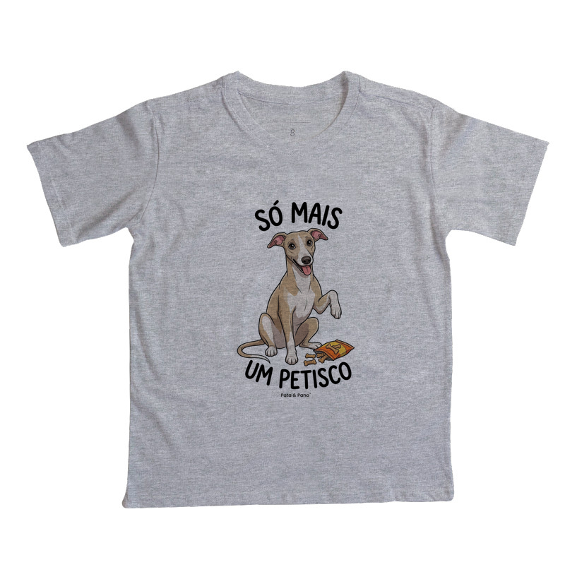 CAMISETA INFANTIL WHIPPET GALGO PETISCO - Imagem 2