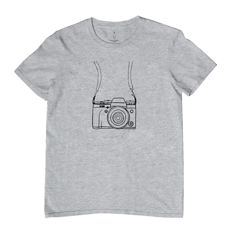 Camiseta câmera fotográfica - Imagem 7