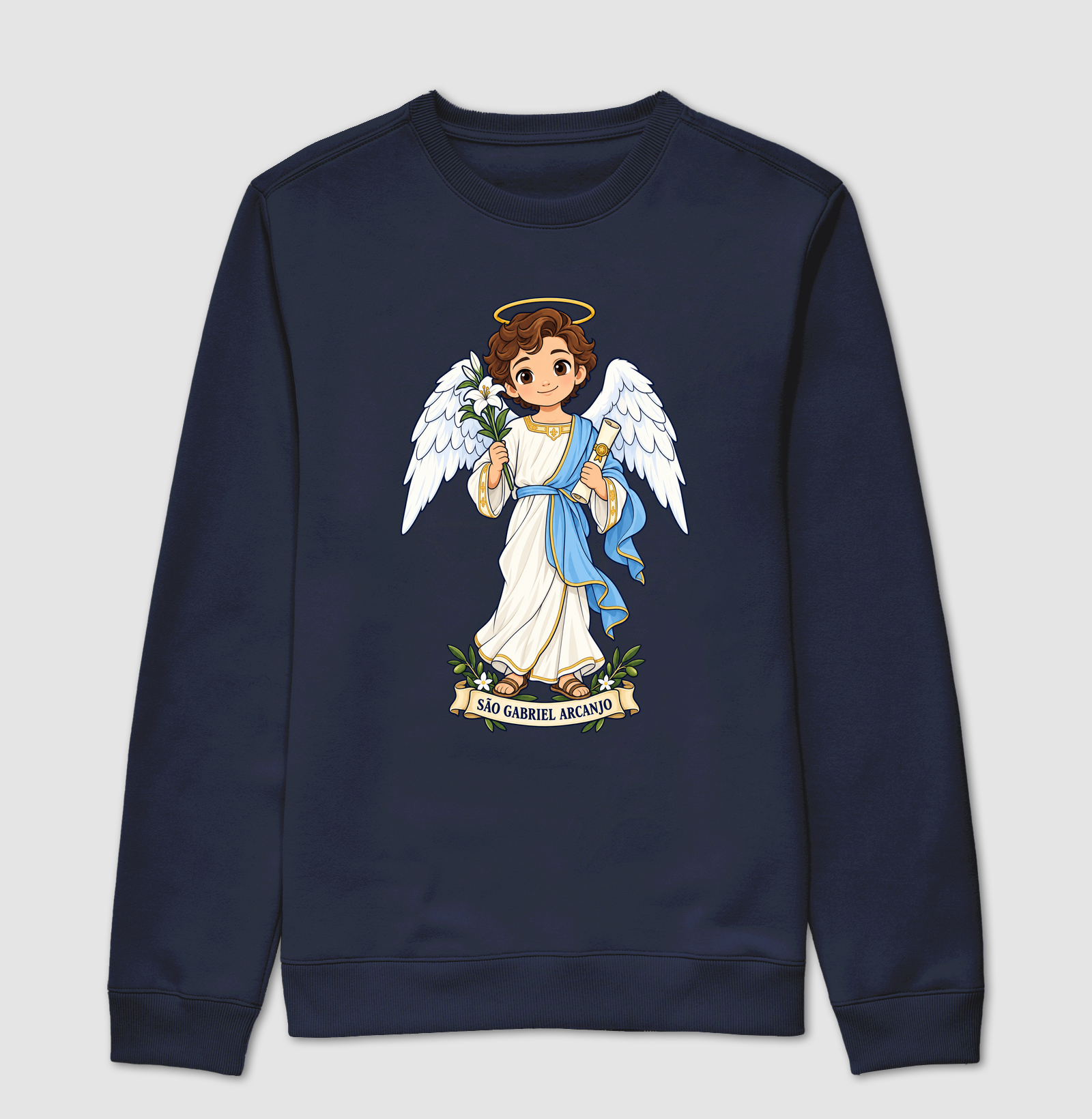 São Gabriel Arcanjo estilo chibi - Imagem 5