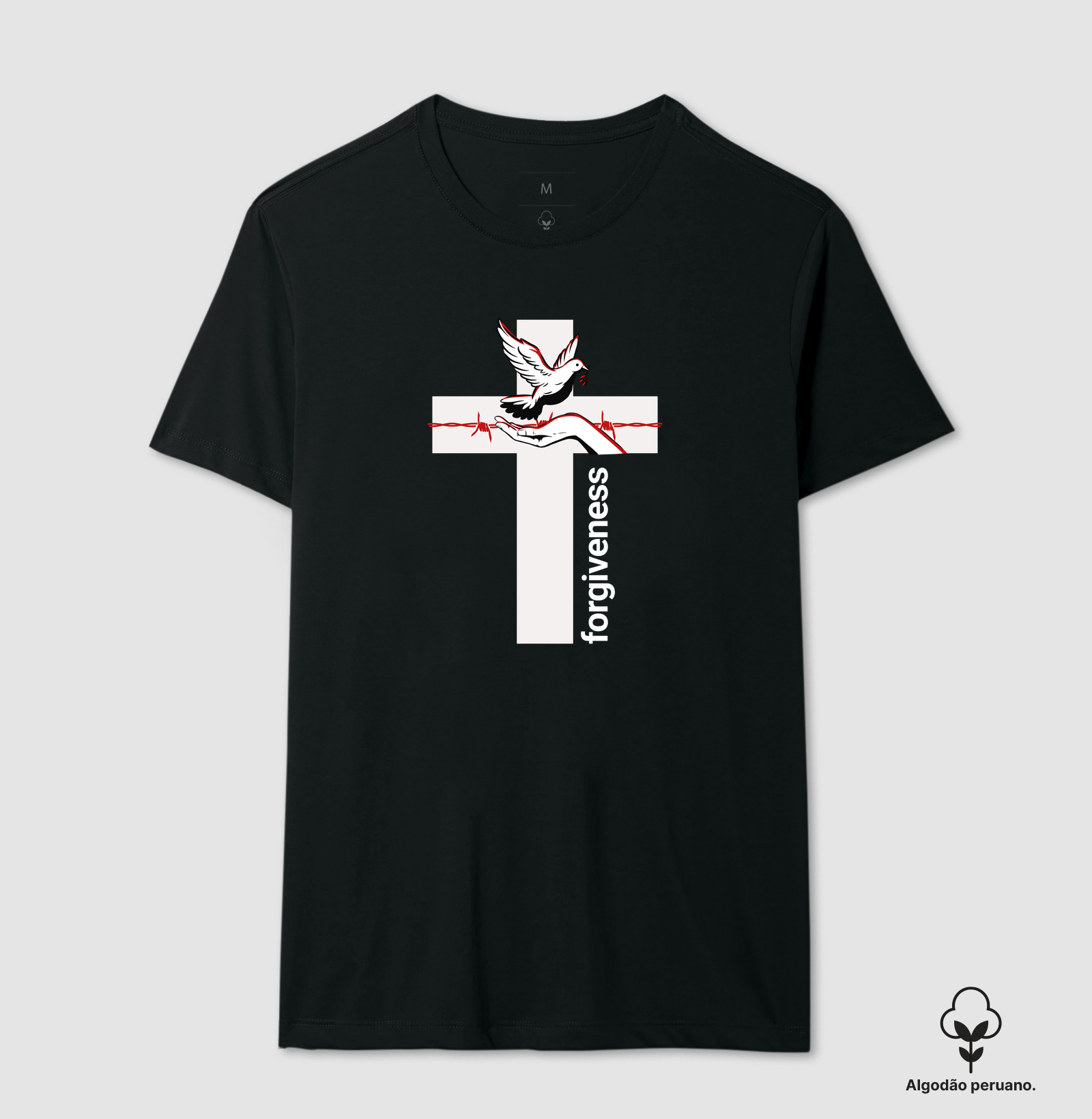 Camiseta Algodão Peruano Forgiveness - Imagem 2