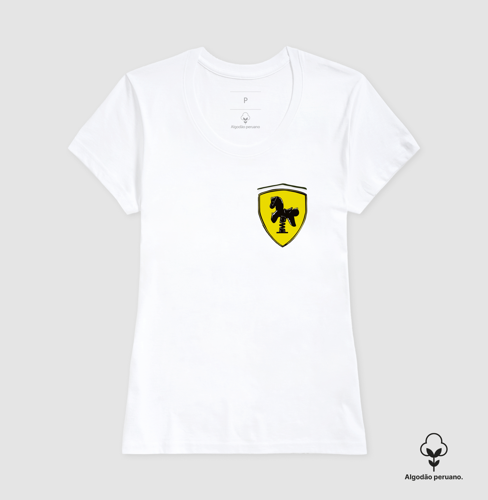 Camiseta Algodão Peruano Escuderia - Imagem 7