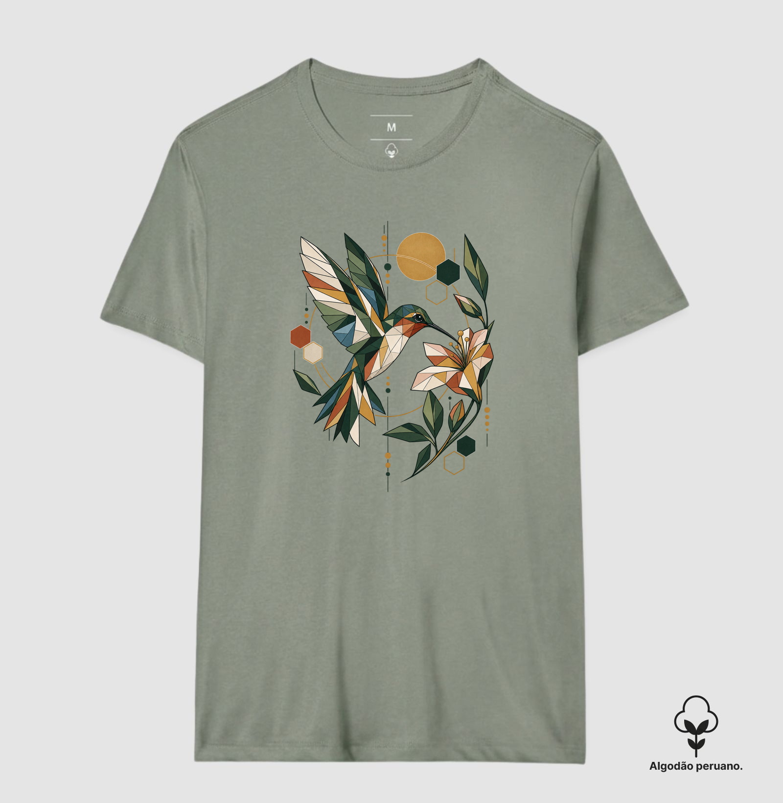 Camiseta Algodão Peruano - Beija-Flor - Imagem 2