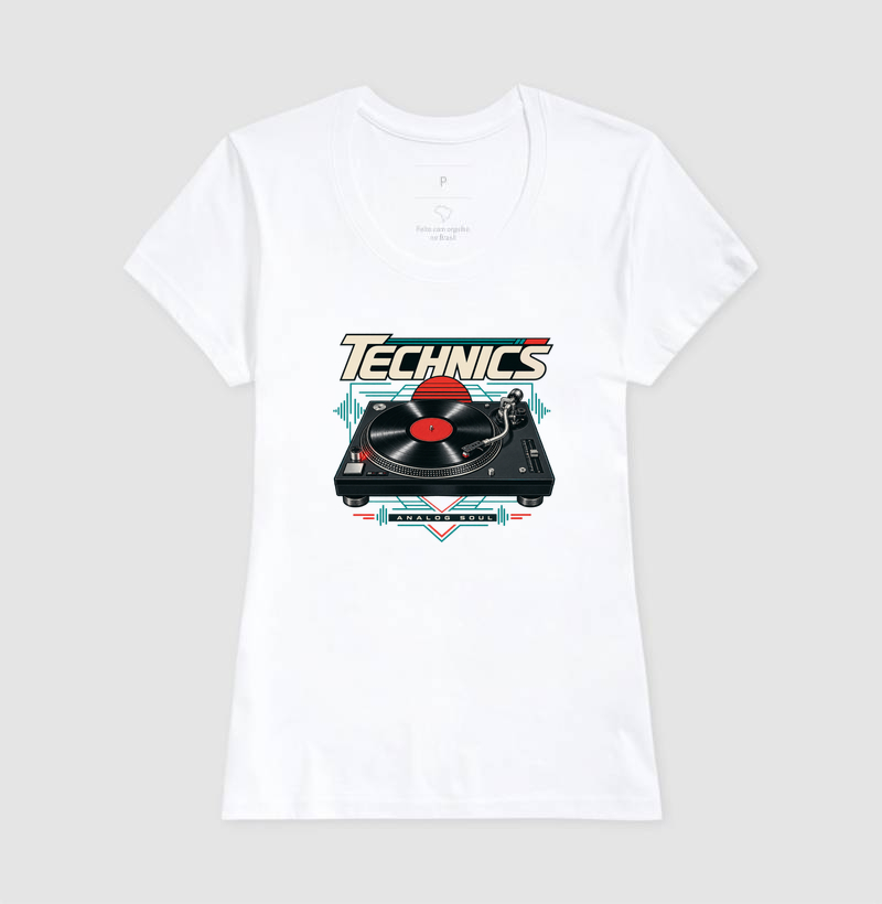 Camiseta Technics — Analog Soul | Slow Life - Imagem 8