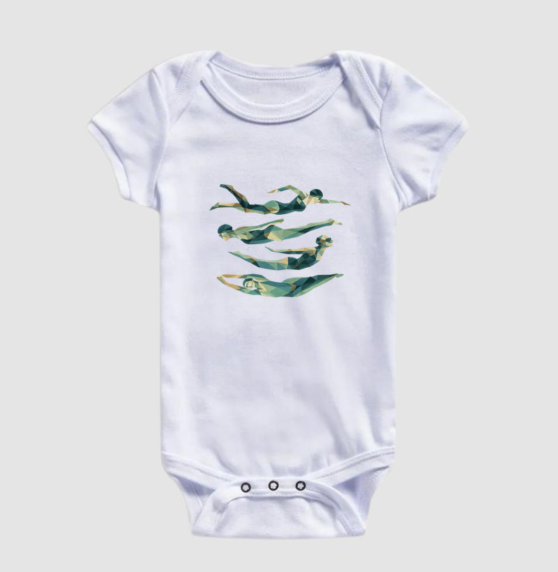 Body Infantil Natação - Nadadoras - Imagem 2