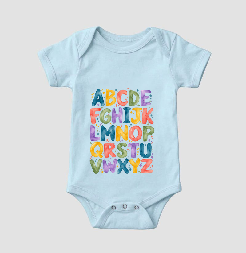Body Alfabeto em Cores - Imagem 7