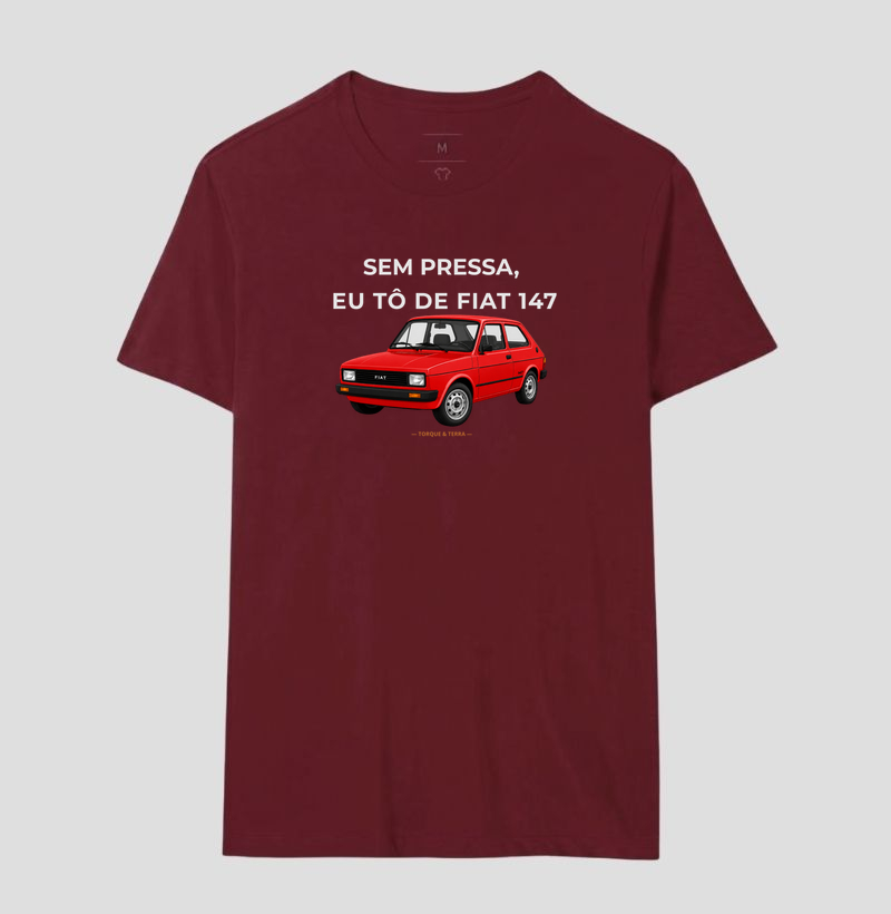 Sem pressa, eu tô de Fiat 147 - vermelho - Imagem 18