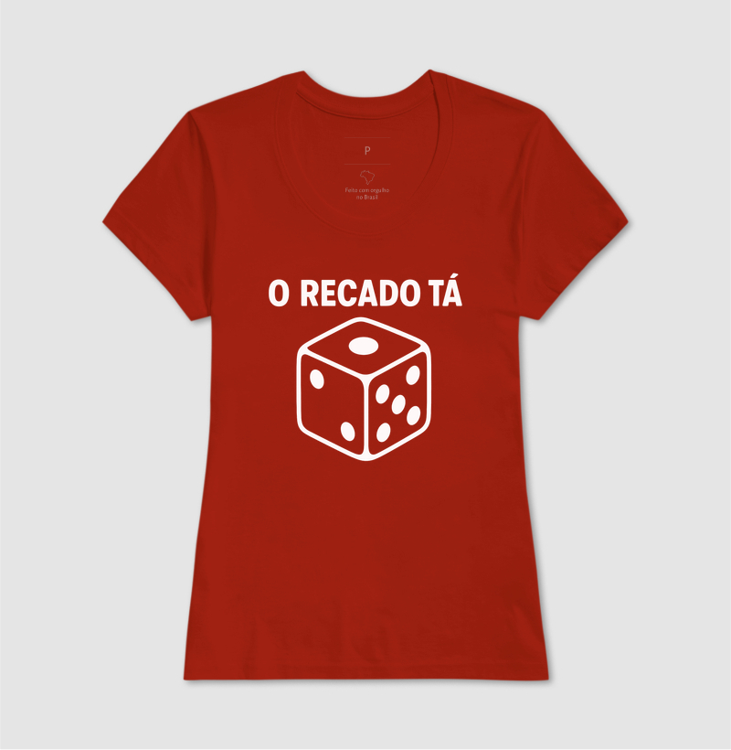 Camiseta O Recado Tá Dado - Imagem 13
