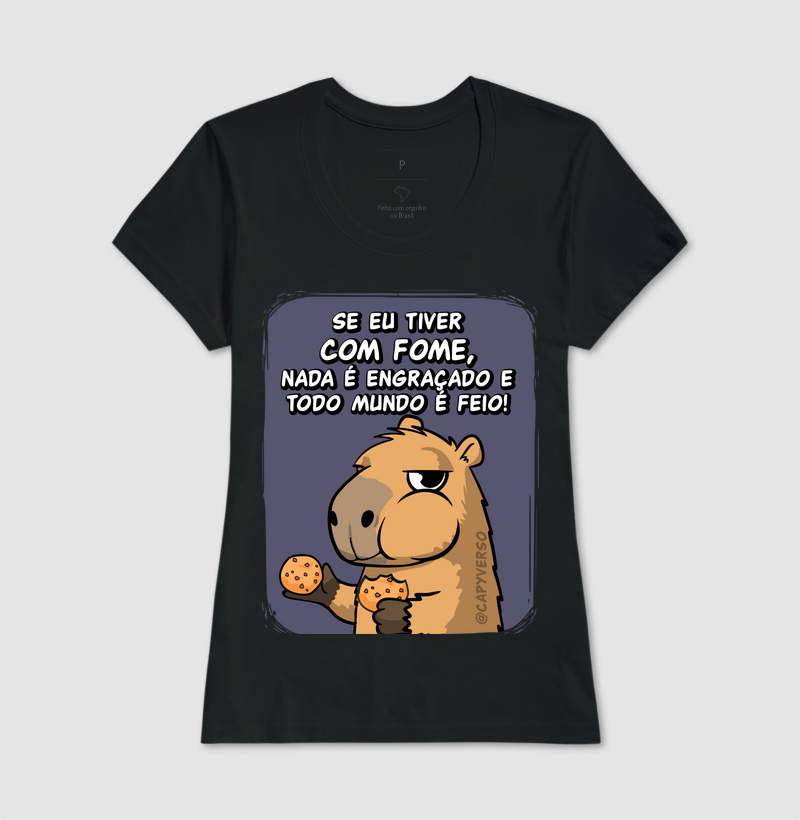 Camiseta Capivara com fome - Imagem 3