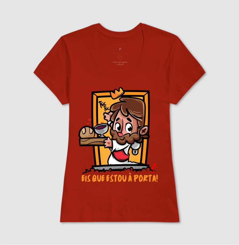 Camiseta Cristã Jesus Está à Porta - Imagem 11