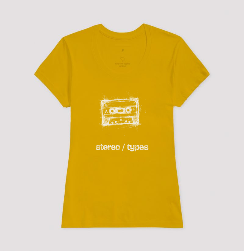 Fita Cassete · Carvão · Traço Claro · STEREO TYPES - Imagem 11