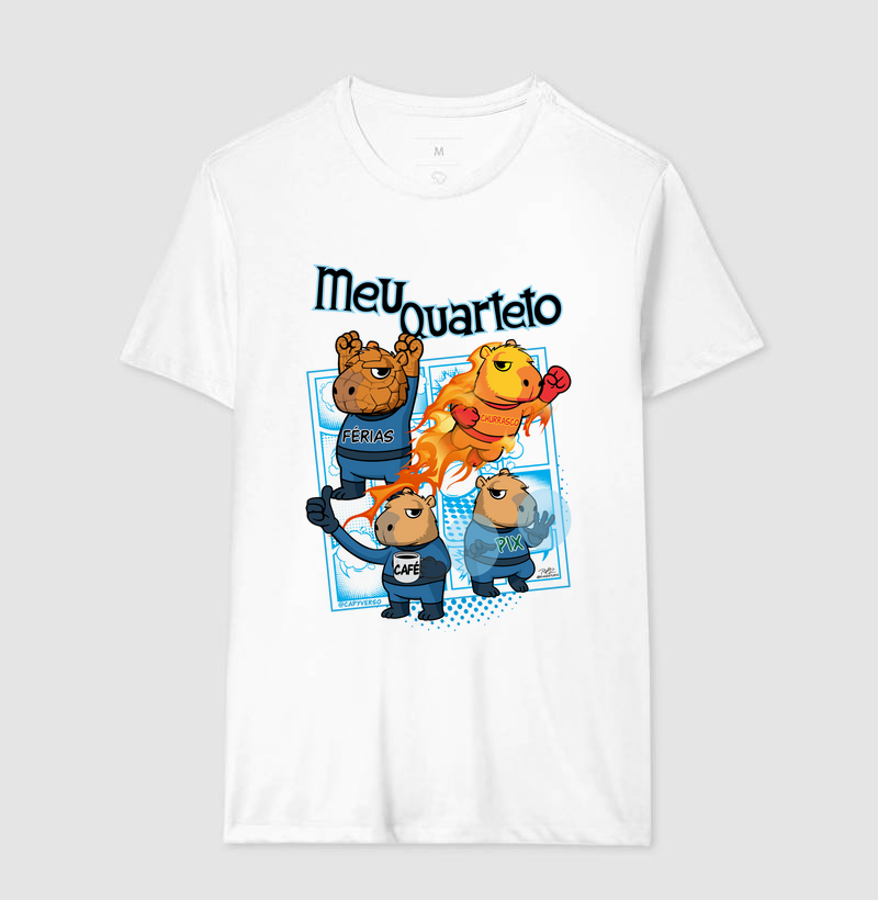 Camiseta Capivara Quarteto - Imagem 4