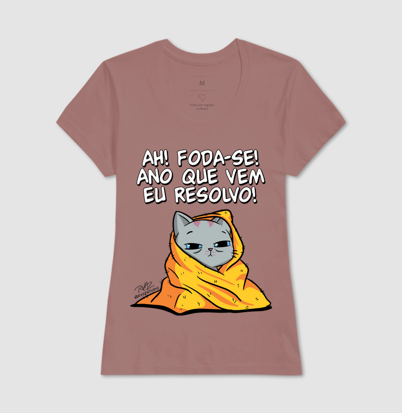 Camiseta Gato Sincero Ano que vem - Imagem 17