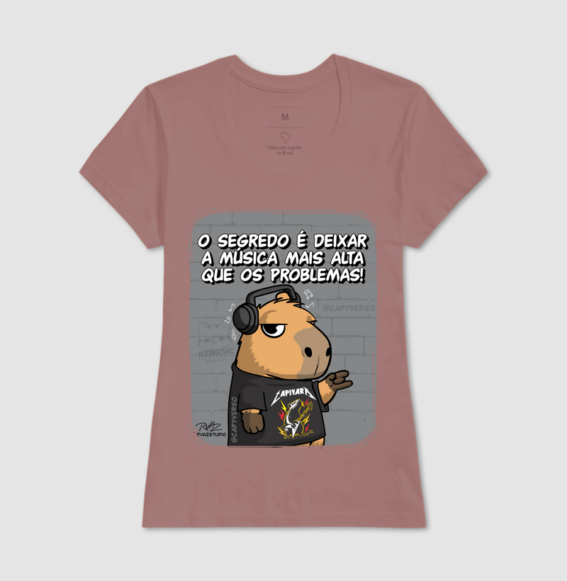 Camiseta Capivara Música - Imagem 17