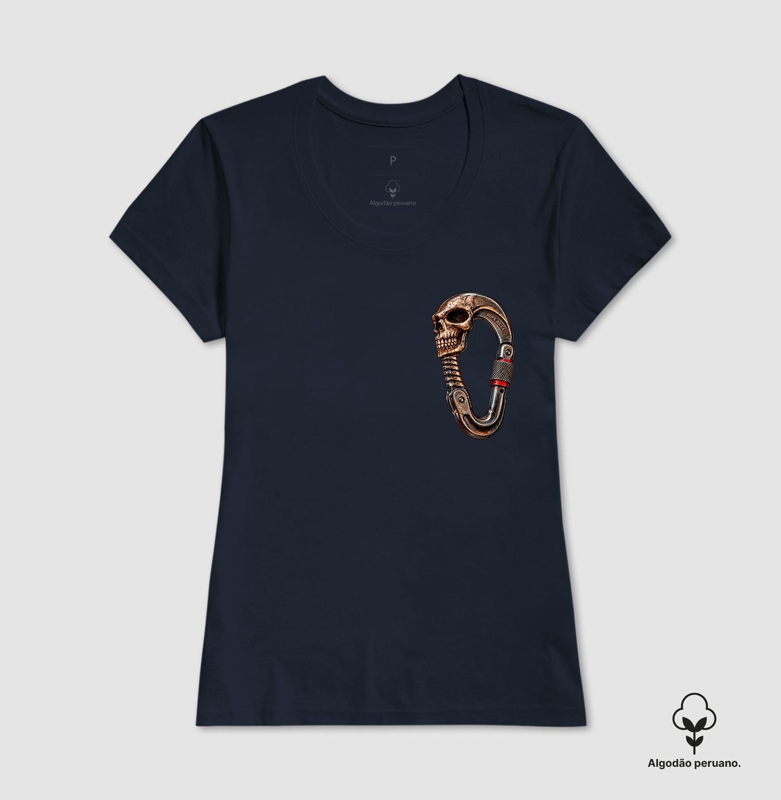 Skull Carabiner, Mosquetão no Peito - Imagem 9