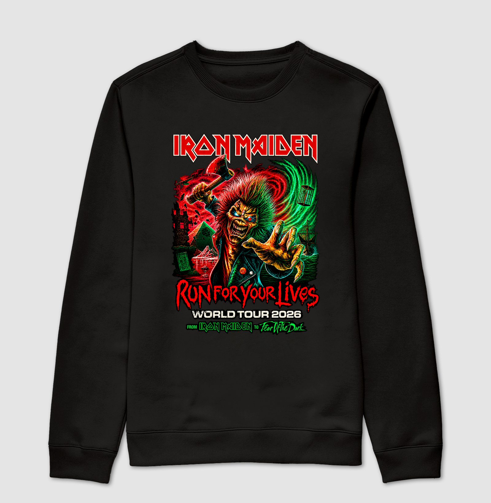 Iron Maiden – Run For Your Lives | World Tour 2026 - Imagem 4