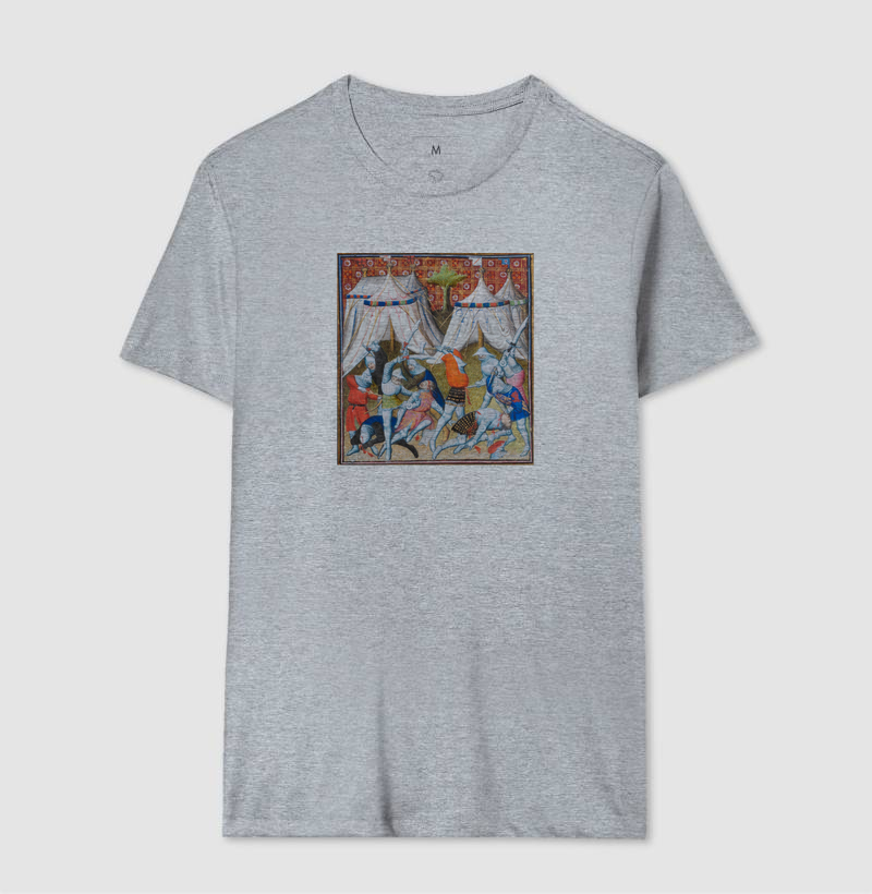 Camiseta A Noite das Lâminas – Conflito Medieval em Campo - Imagem 11