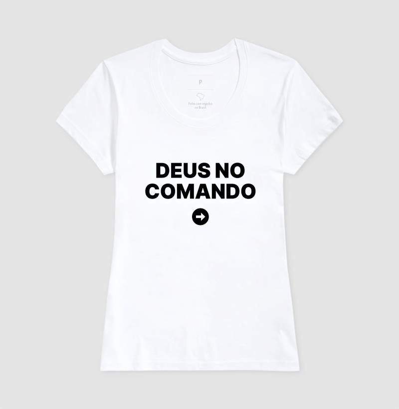 Camiseta Deus no comando - Imagem 5