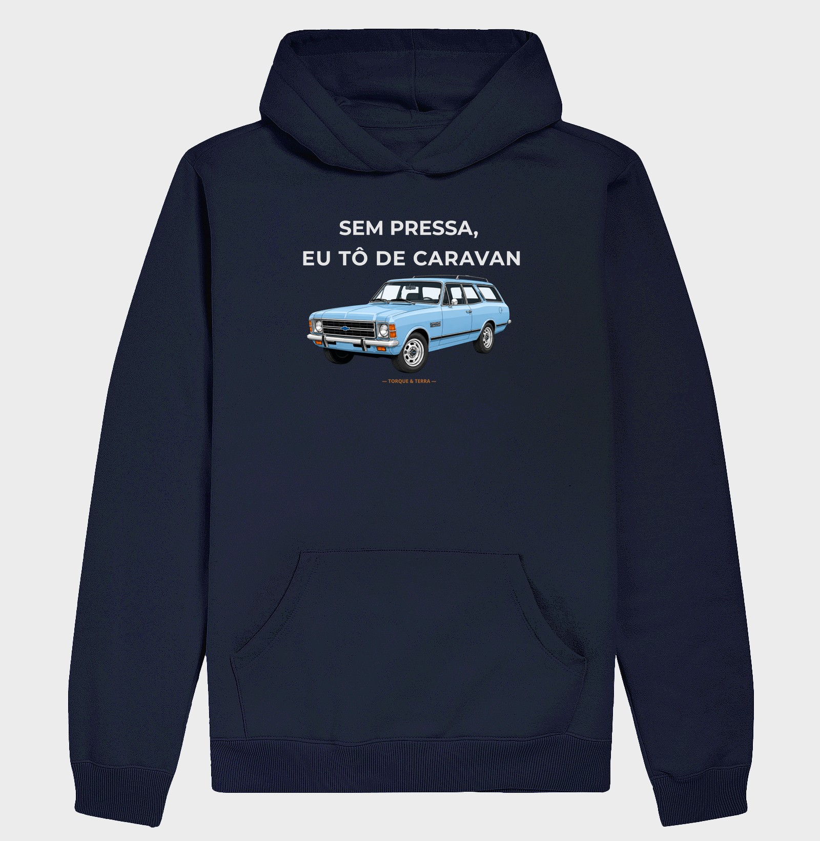 Sem pressa, eu tô de Caravan - azul claro - Imagem 4