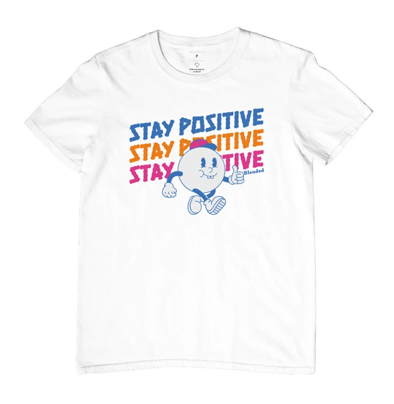 Camiseta Masculina - Stay Positive