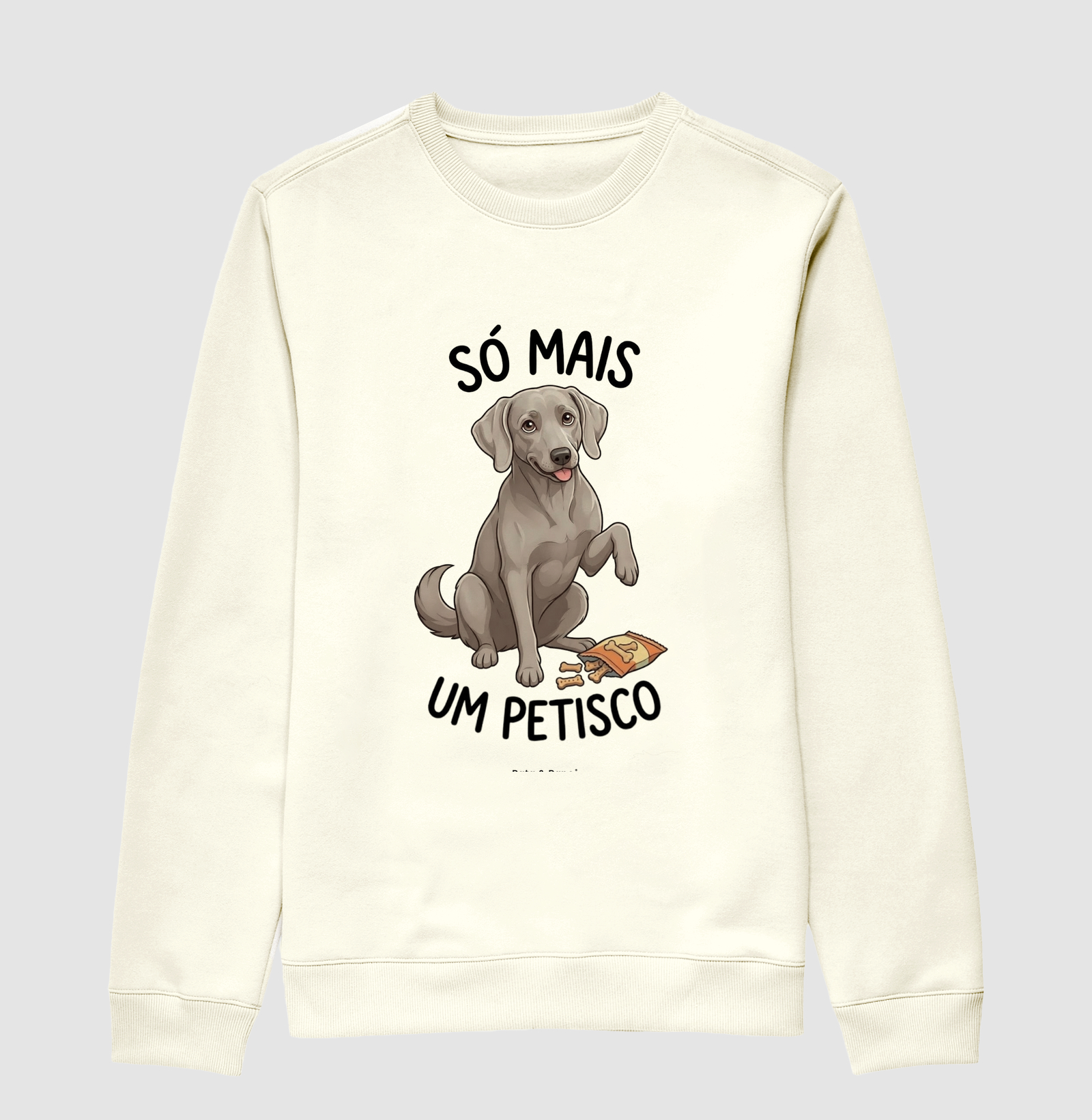 SUÉTER MOLETOM WEIMANARER PETISCO - Imagem 2