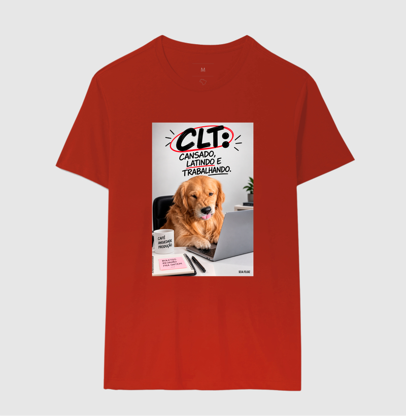 🐶💻 CLT — Cansado, Latindo e Trabalhando! | Golden Retriever Edition ☕🐾 - Imagem 8
