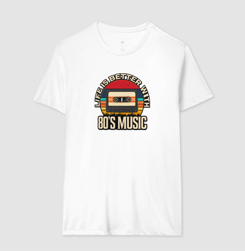 Camiseta Music 80 Retro - Imagem 4