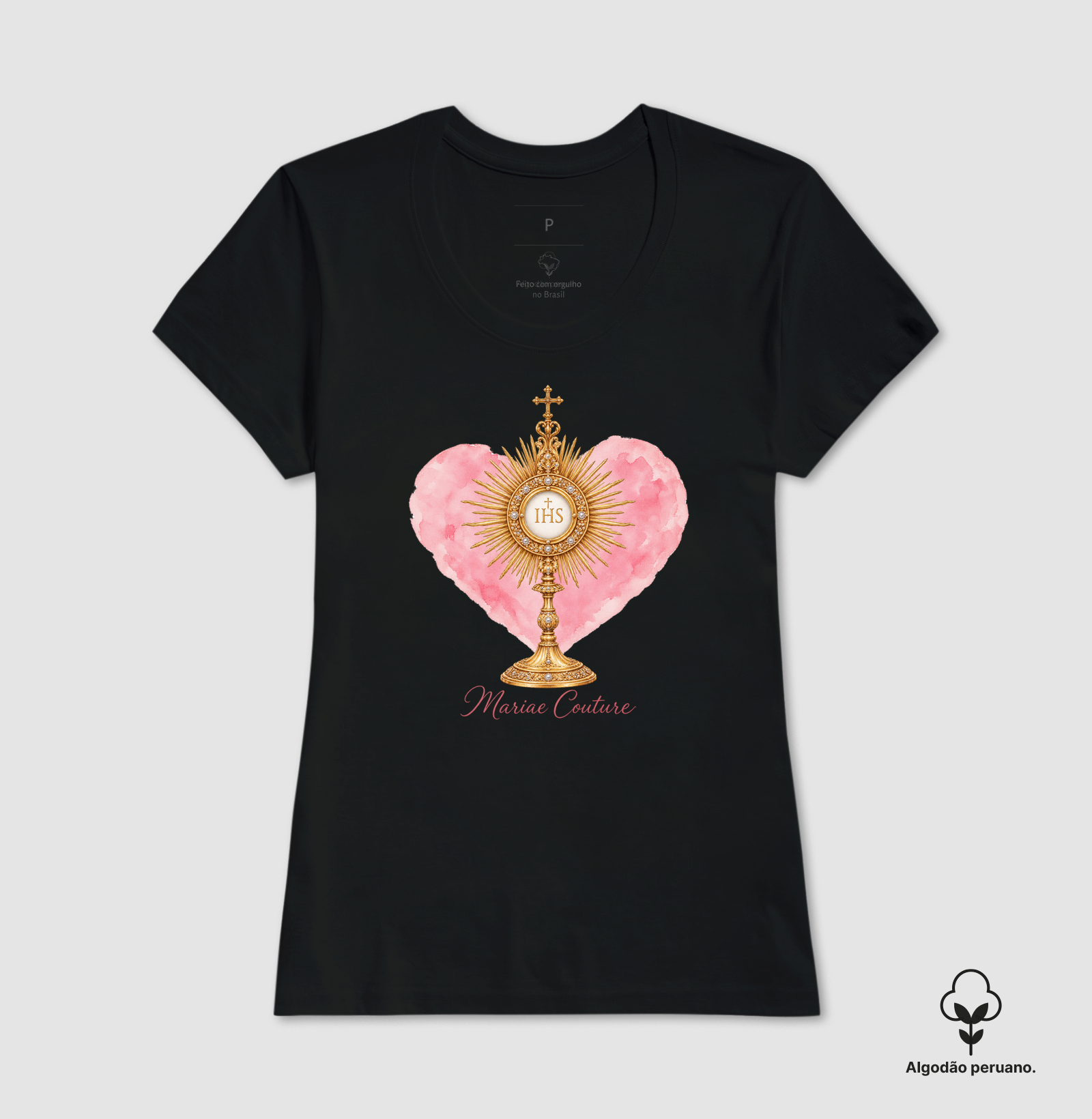 Eucaristia love - algodão peruano - Imagem 5
