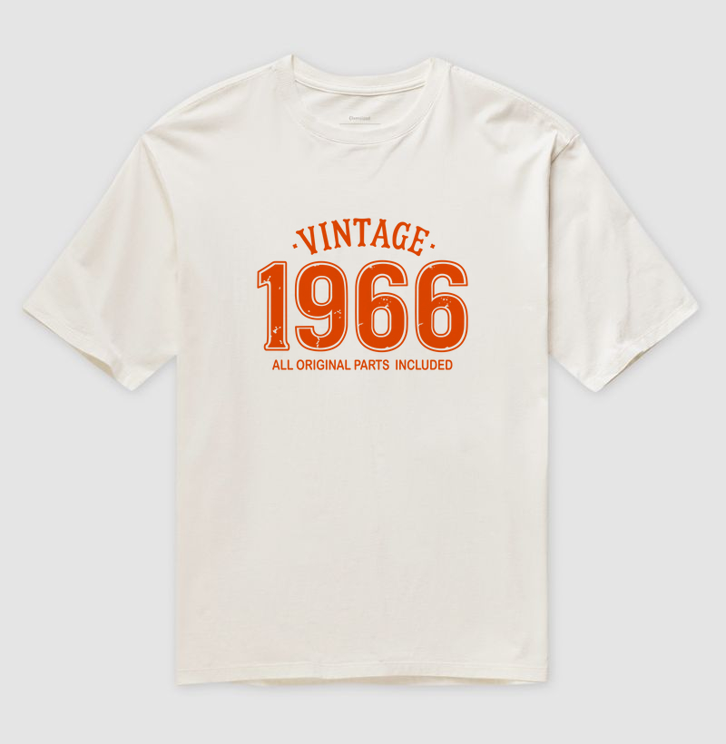 Vintage 1966 oversized 