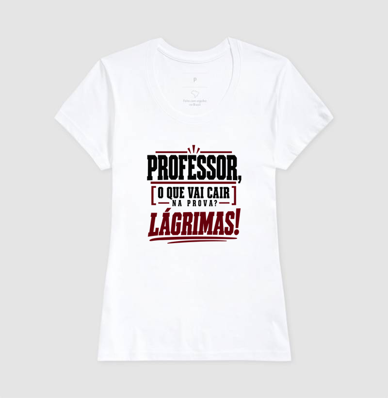 Camiseta Masculina Algodão O Que Vai Cair Na Prova - Imagem 5