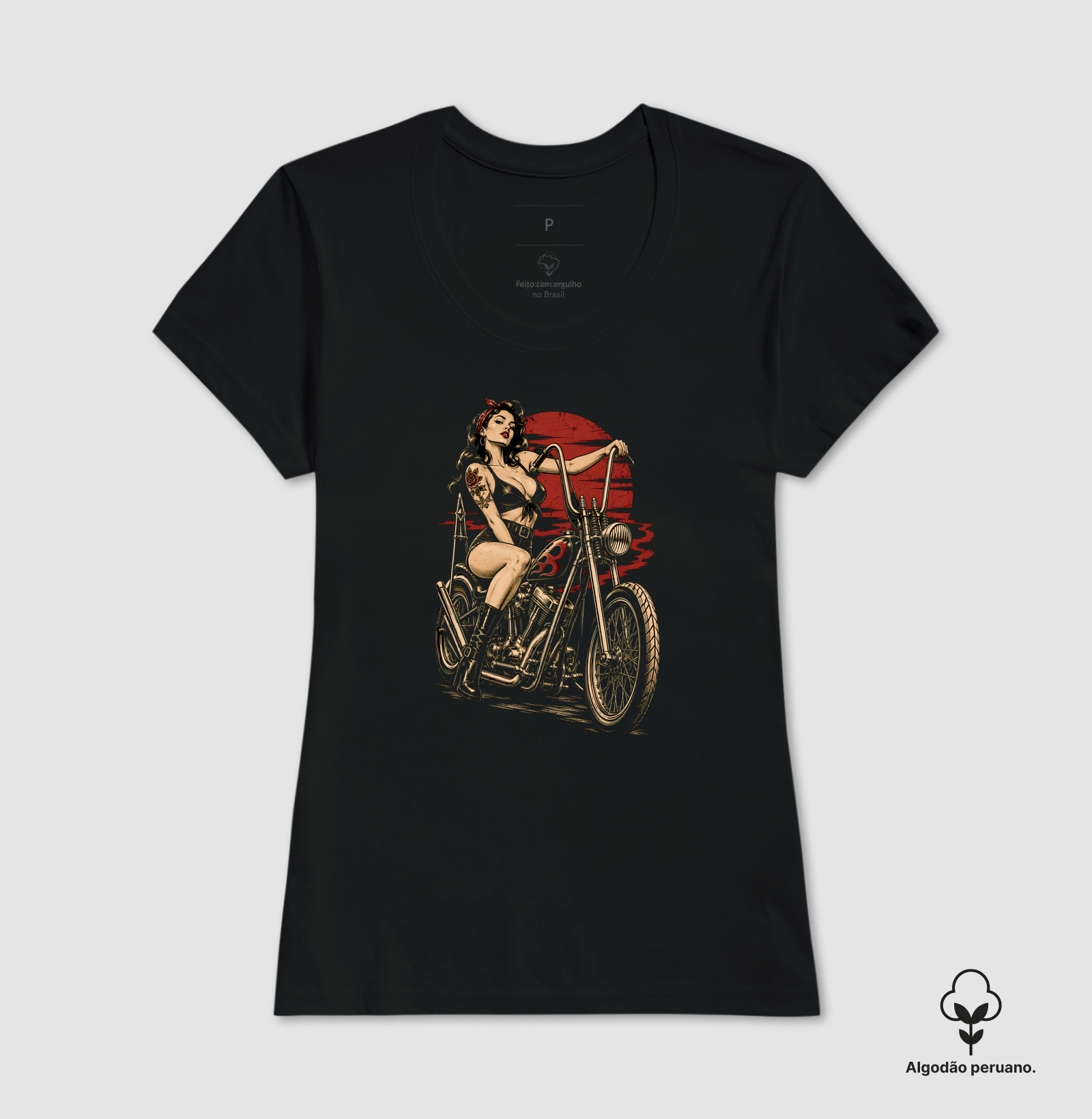 Pin-up Chopper Girl - Imagem 3