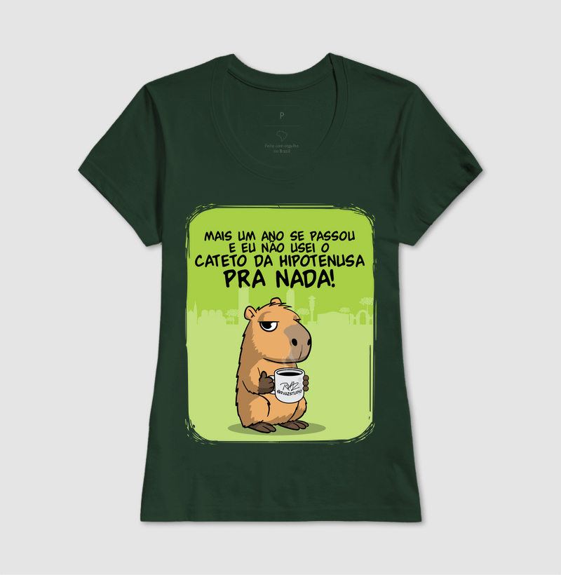 Camiseta Capivara Cateto da Hipotenusa - Imagem 13