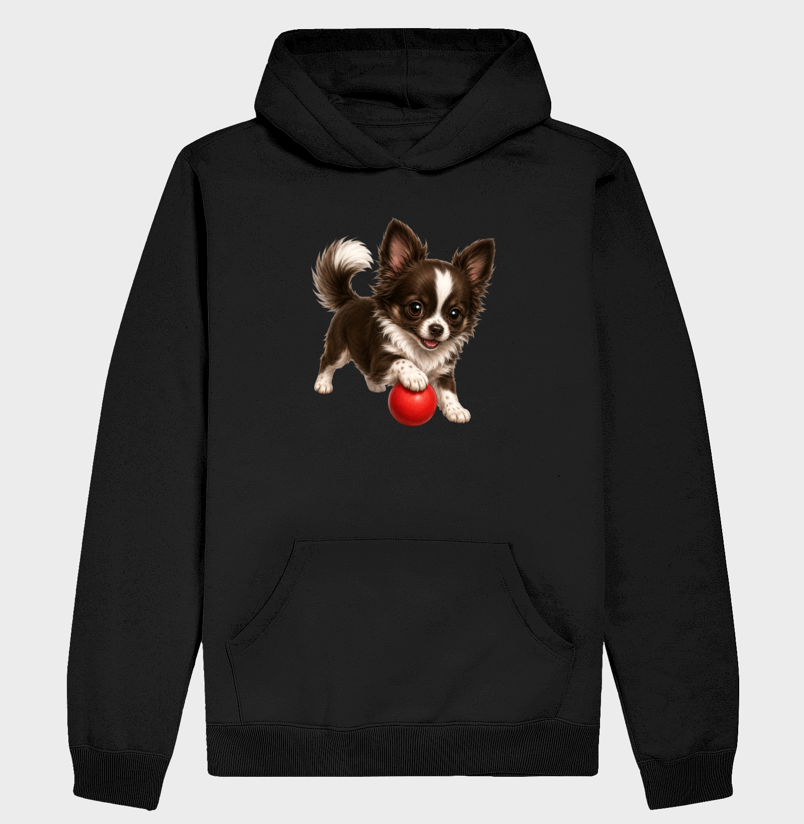 Chihuahua Pelo Longo Marrom - Desenho Animado - Imagem 2