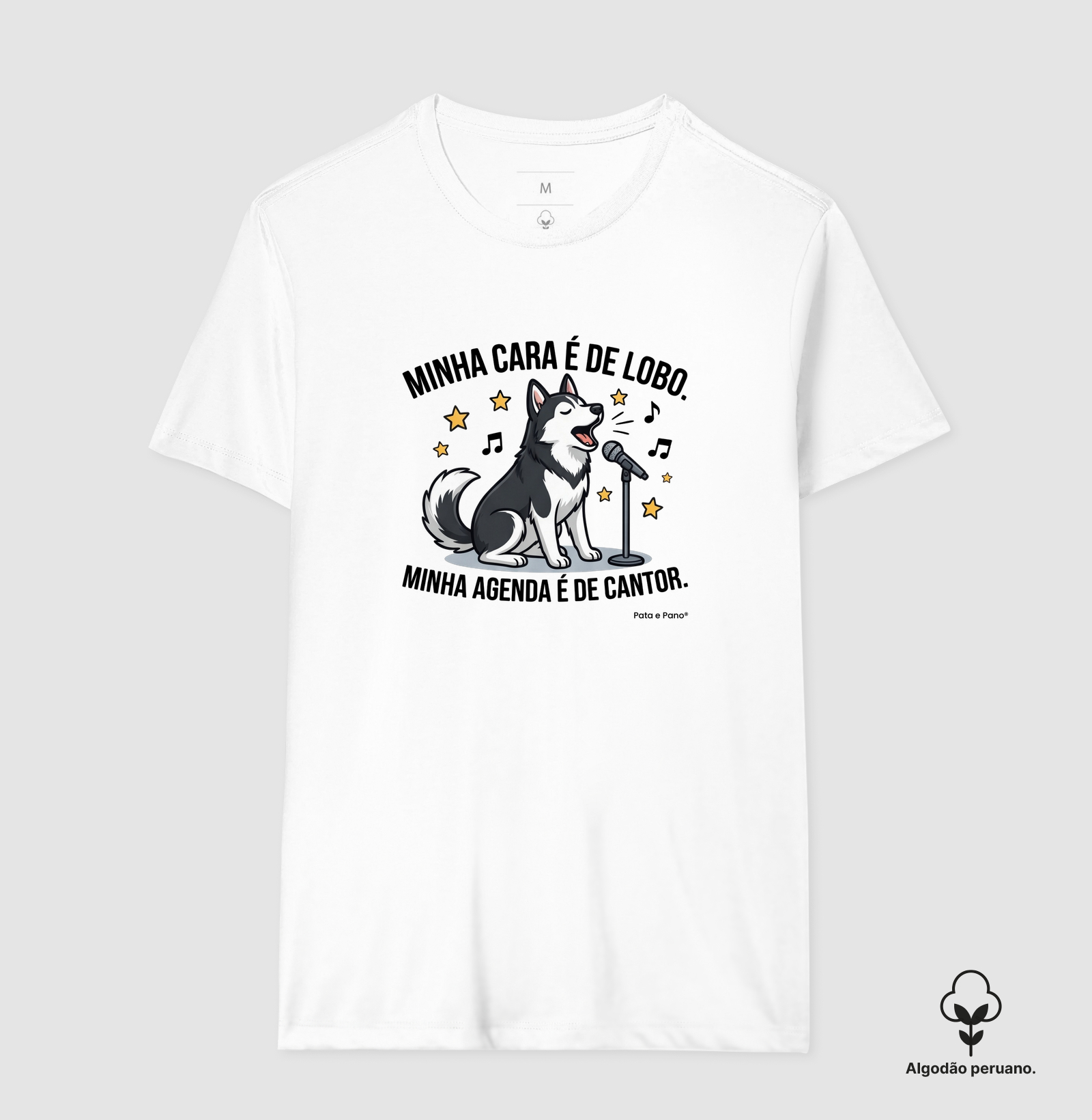 CAMISETA ALGODÃO PERUANO HUSKY CANTOR - Imagem 8
