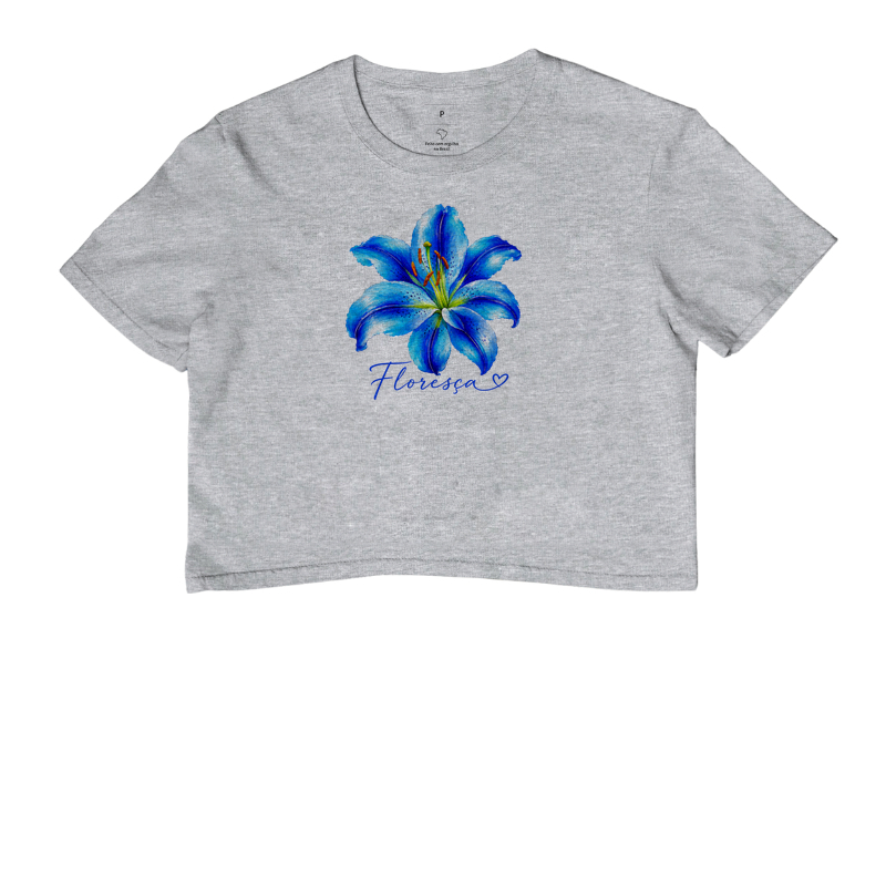 Camiseta Floresça Blue - Imagem 6