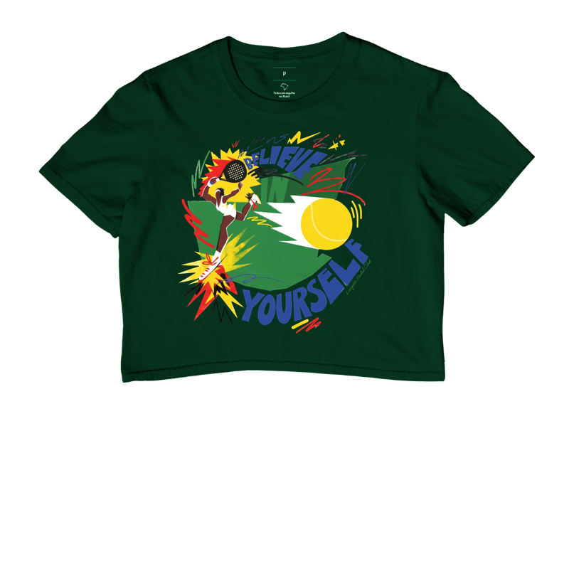 Camiseta Padel Believe In Yourself Retrô - Imagem 5