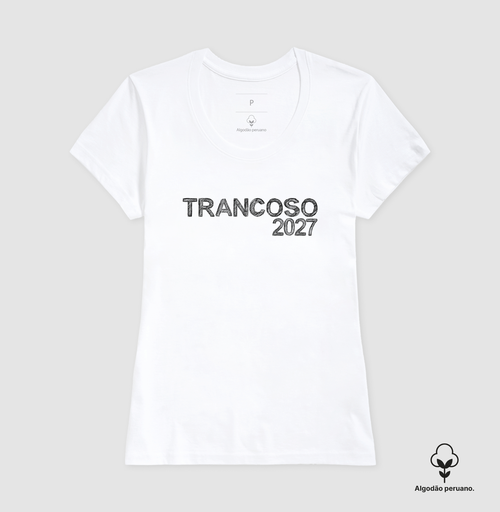 Camiseta Trancoso 2027 – Réveillon na Bahia - Algodão Peruano - Imagem 6