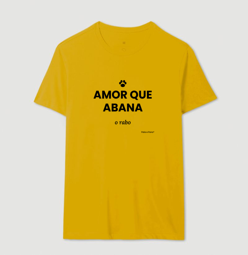 CAMISETA  - AMOR QUE ABANA O RABO - Imagem 14