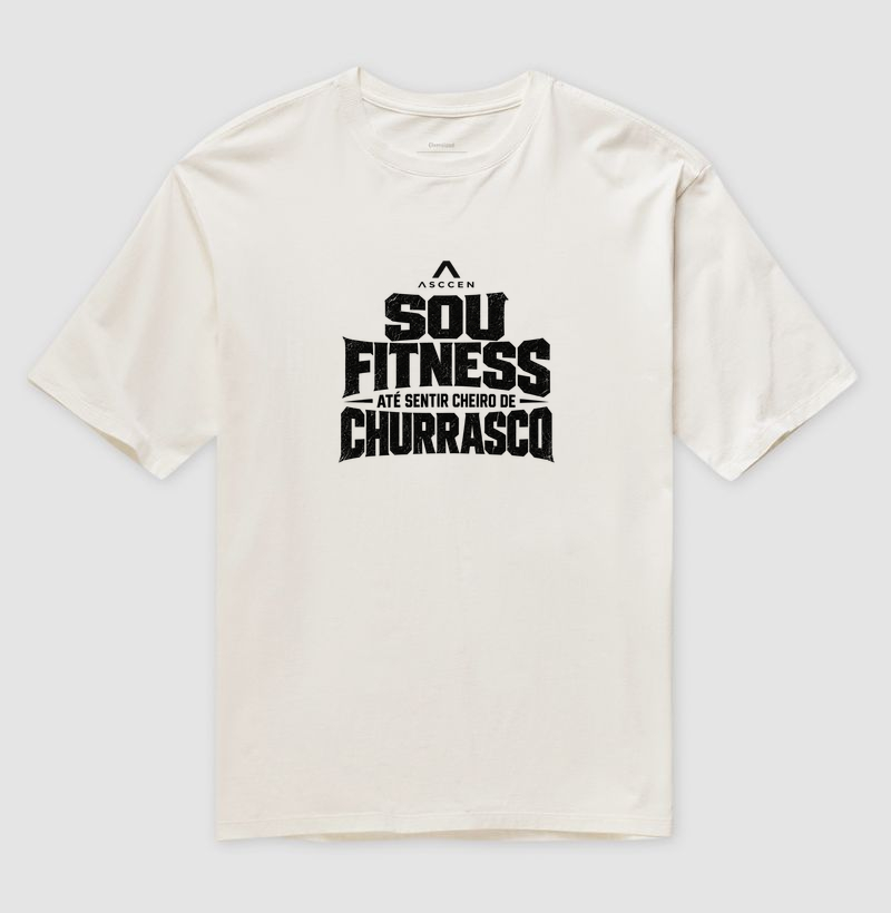 CAMISETA OVERSIZED CHURRASCO - Imagem 3
