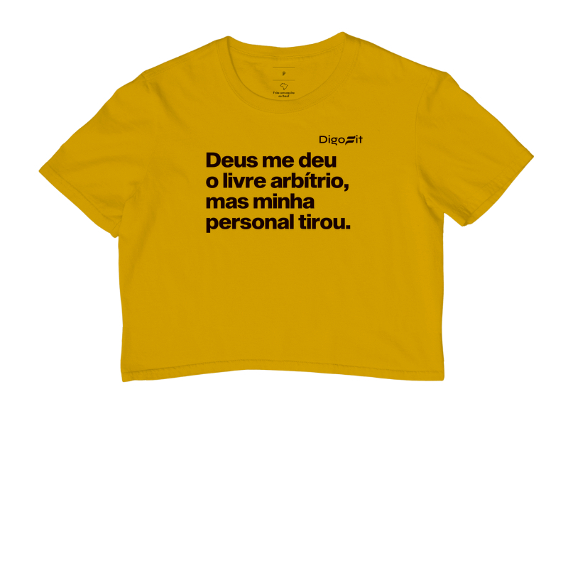 CROPPED ACADEMIA MINHA PERSONAL TIROU MEU LIVRE ARBÍTRIO - Imagem 8
