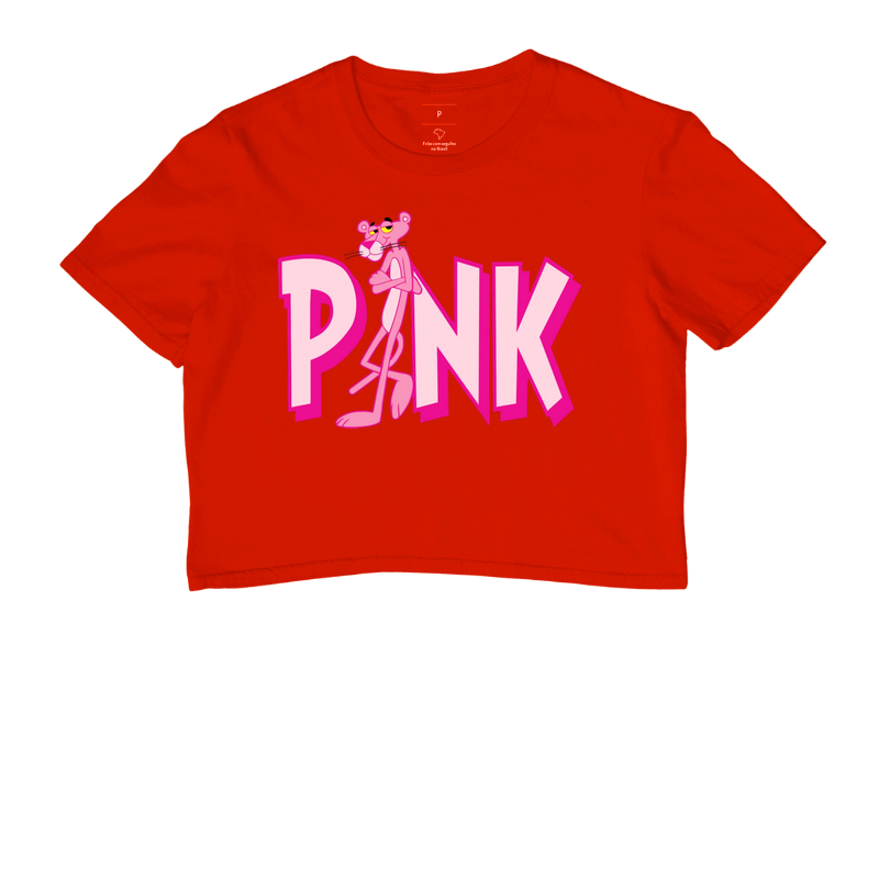 Camiseta Pantera Cor de Rosa - Imagem 7