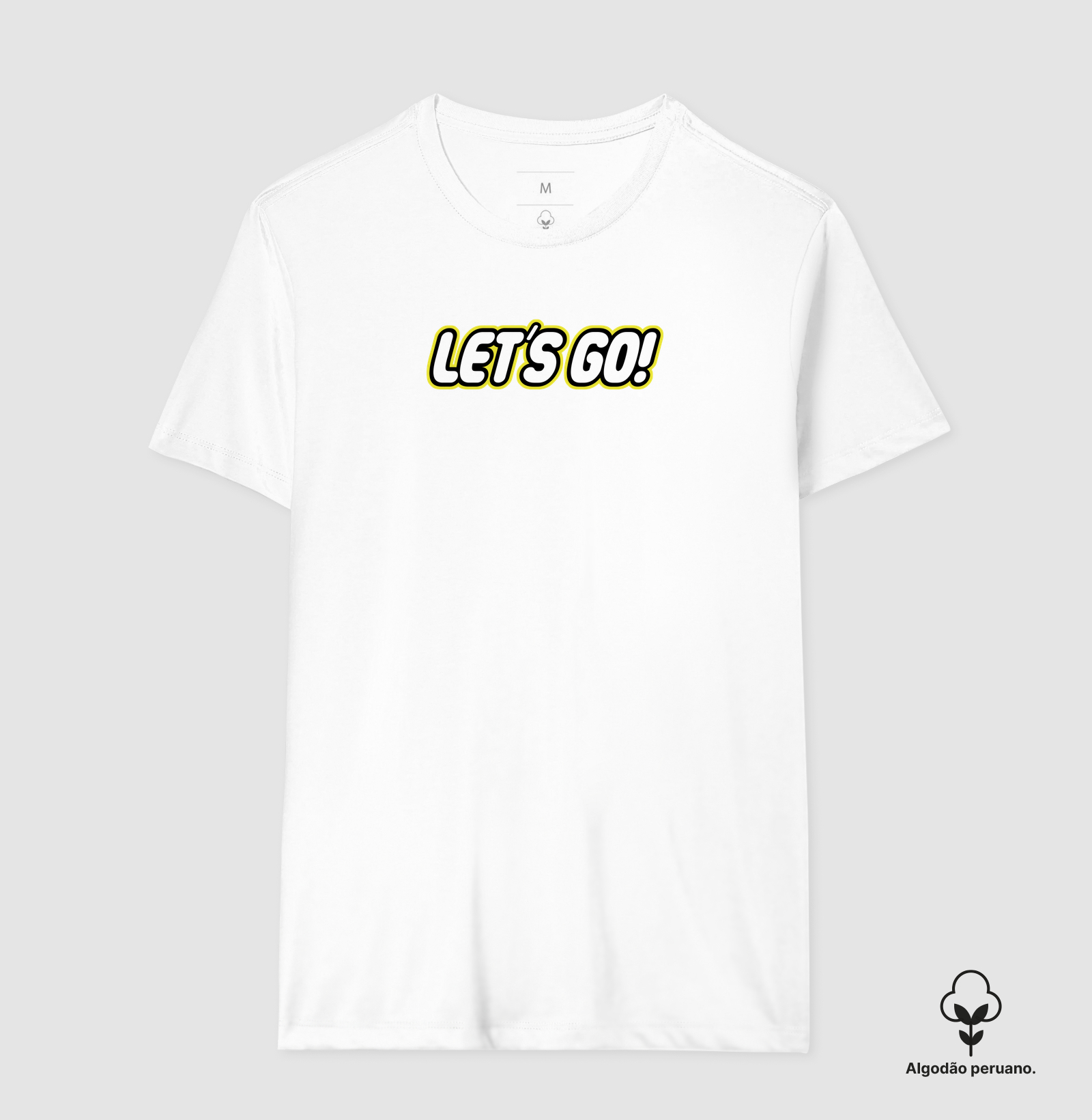 Camiseta Lego Let's Go Algodão Peruano - Imagem 3