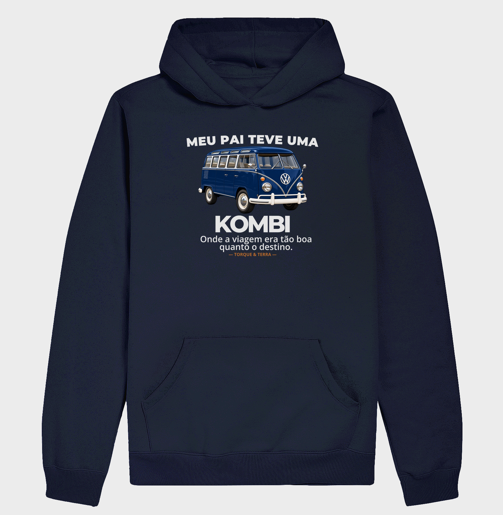 Meu pai teve uma - KOMBI - azul escuro - Imagem 4