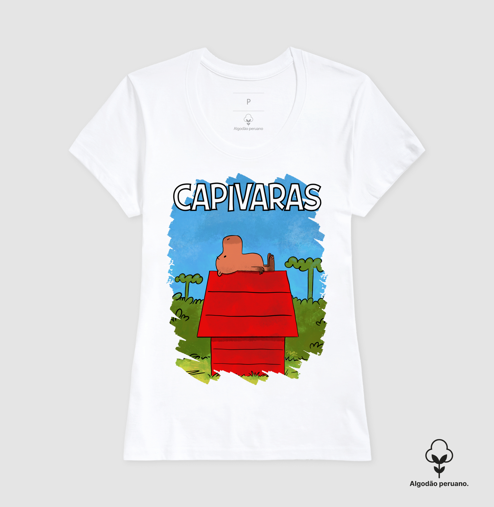 Camiseta Capivaras - Imagem 7