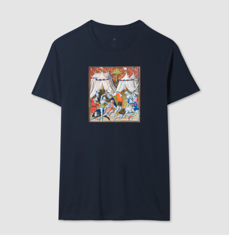 Camiseta A Noite das Lâminas – Conflito Medieval em Campo - Imagem 9