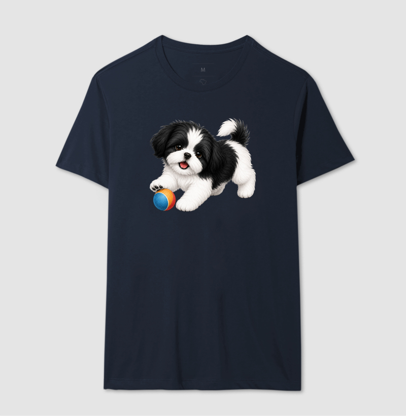 Shih Tzu Preto - Desenho Animado - Imagem 6