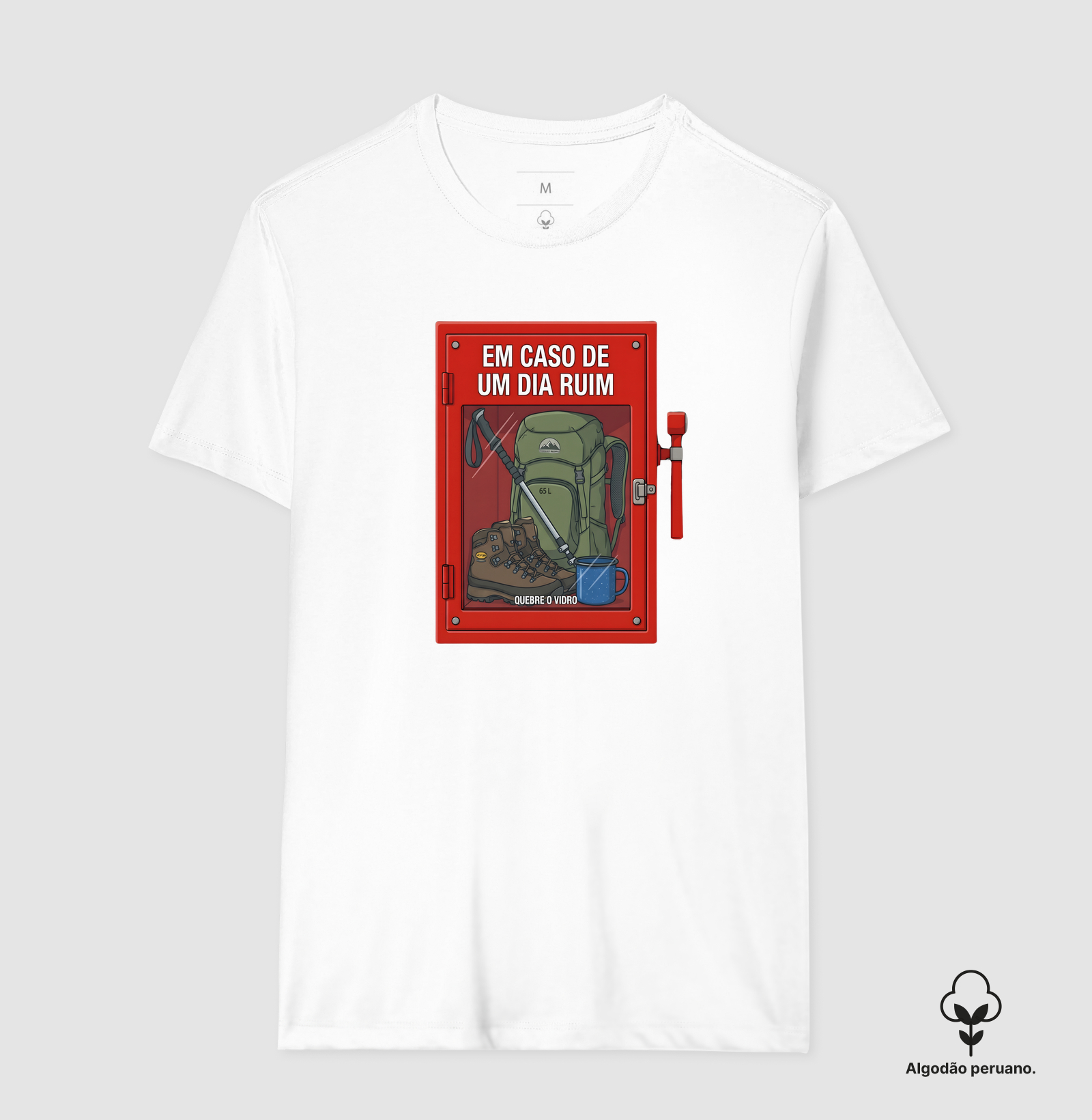 Camiseta Alma Outdoor | Em Caso de Dia Ruim Trilha - Imagem 4